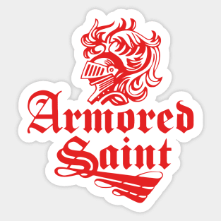 armored saint Heavy Metal rock band Sticker